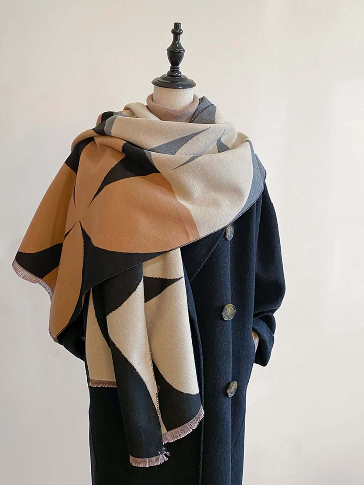 Amelie | Women's Soft Woven Reversible Winter Scarf