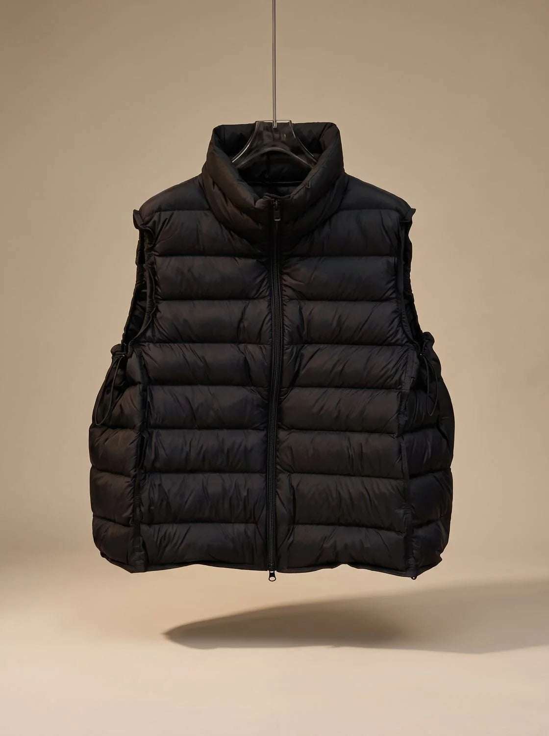Annika | Women's Quilted Two-Way Zip Stand-Up Collar Vest