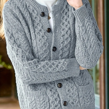 Ava | Women's Knit Button-Down Cardigan