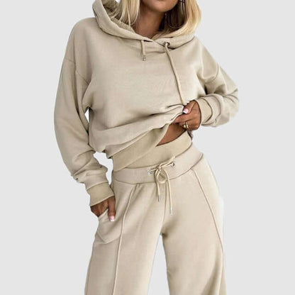 Bianca | Women's Plush Fleece Two-Piece Loungewear Set