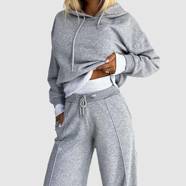 Bianca | Women's Plush Fleece Two-Piece Loungewear Set