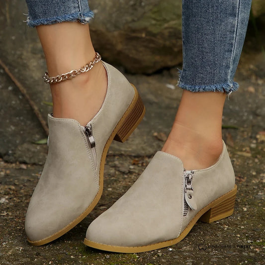 Bronte | Women's Zip-Up Ankle Boots