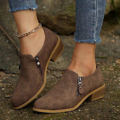 Bronte | Women's Zip-Up Ankle Boots