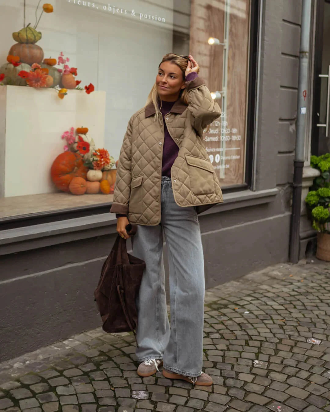 Carolin | Women's Quilted Winter Puffer Jacket