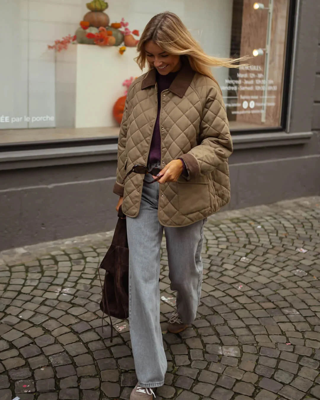 Carolin | Women's Quilted Winter Puffer Jacket