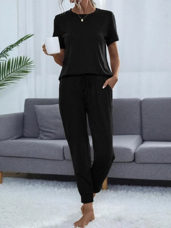 Clarice | Women's Cotton Oversized Long Sleeve Loungewear Set