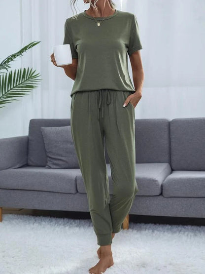 Clarice | Women's Cotton Oversized Long Sleeve Loungewear Set