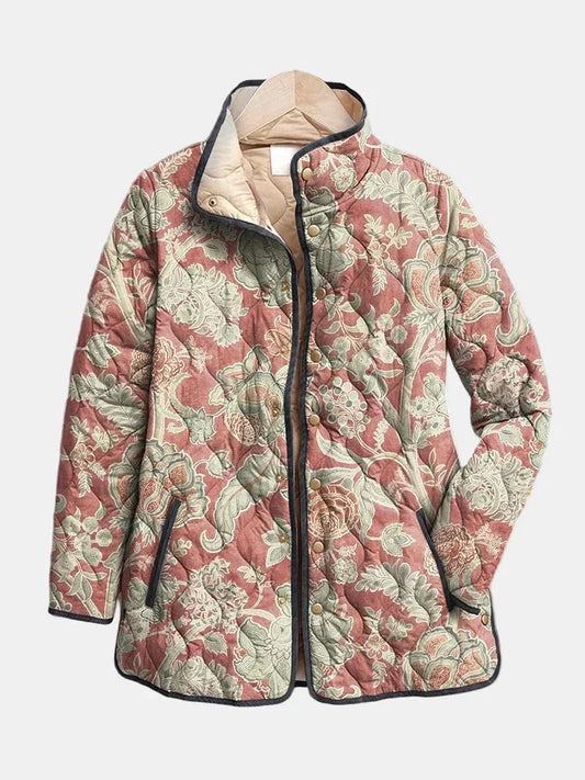 Daisy | Women's Floral Print Quilted Jacket