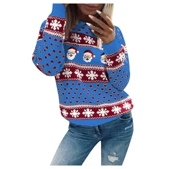 Emilia | Women's Knit Oversized Christmas Sweater