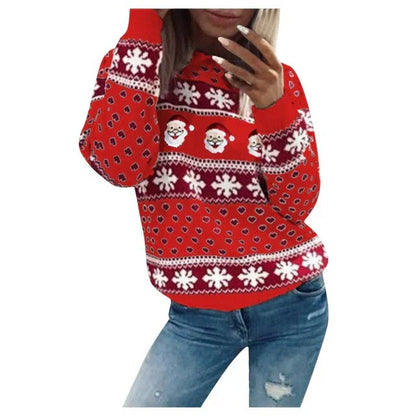 Emilia | Women's Knit Oversized Christmas Sweater