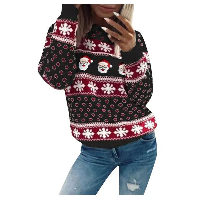 Emilia | Women's Knit Oversized Christmas Sweater