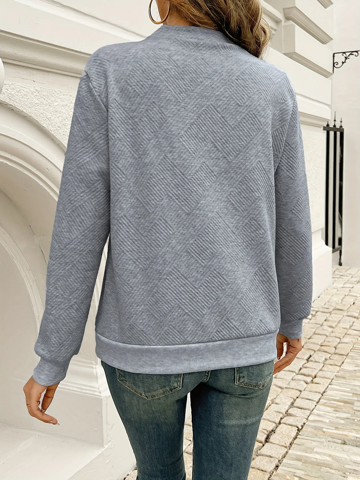 Everly | Women's Knit Long Sleeve Sweater