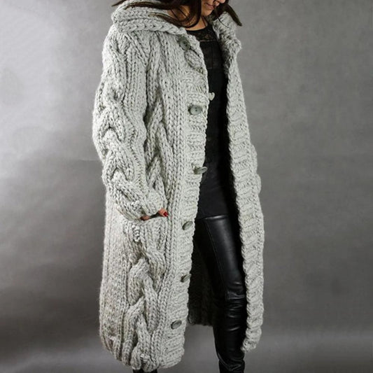 Fern | Women's Soft Knit Long Winter Cardigan