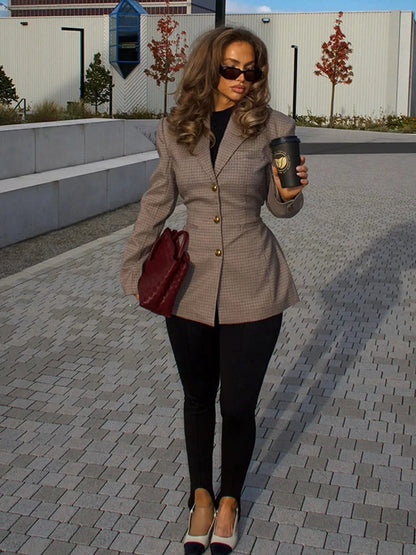Grace | Women's Long Sleeve Button-Down Coat
