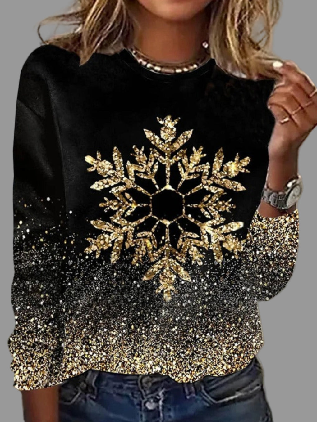 Hanna | Women's Knit Oversized Christmas Sweater