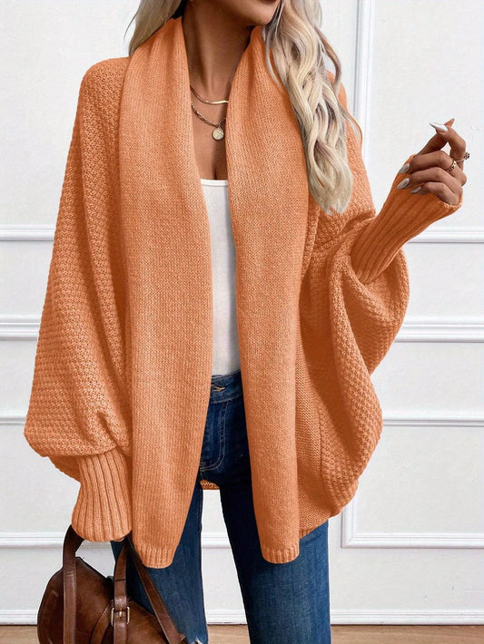 Harlow | Women's Knit Open-Front Oversized Cardigan