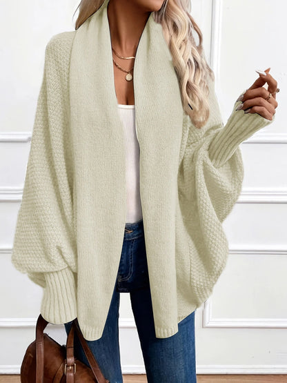 Harlow | Women's Knit Open-Front Oversized Cardigan