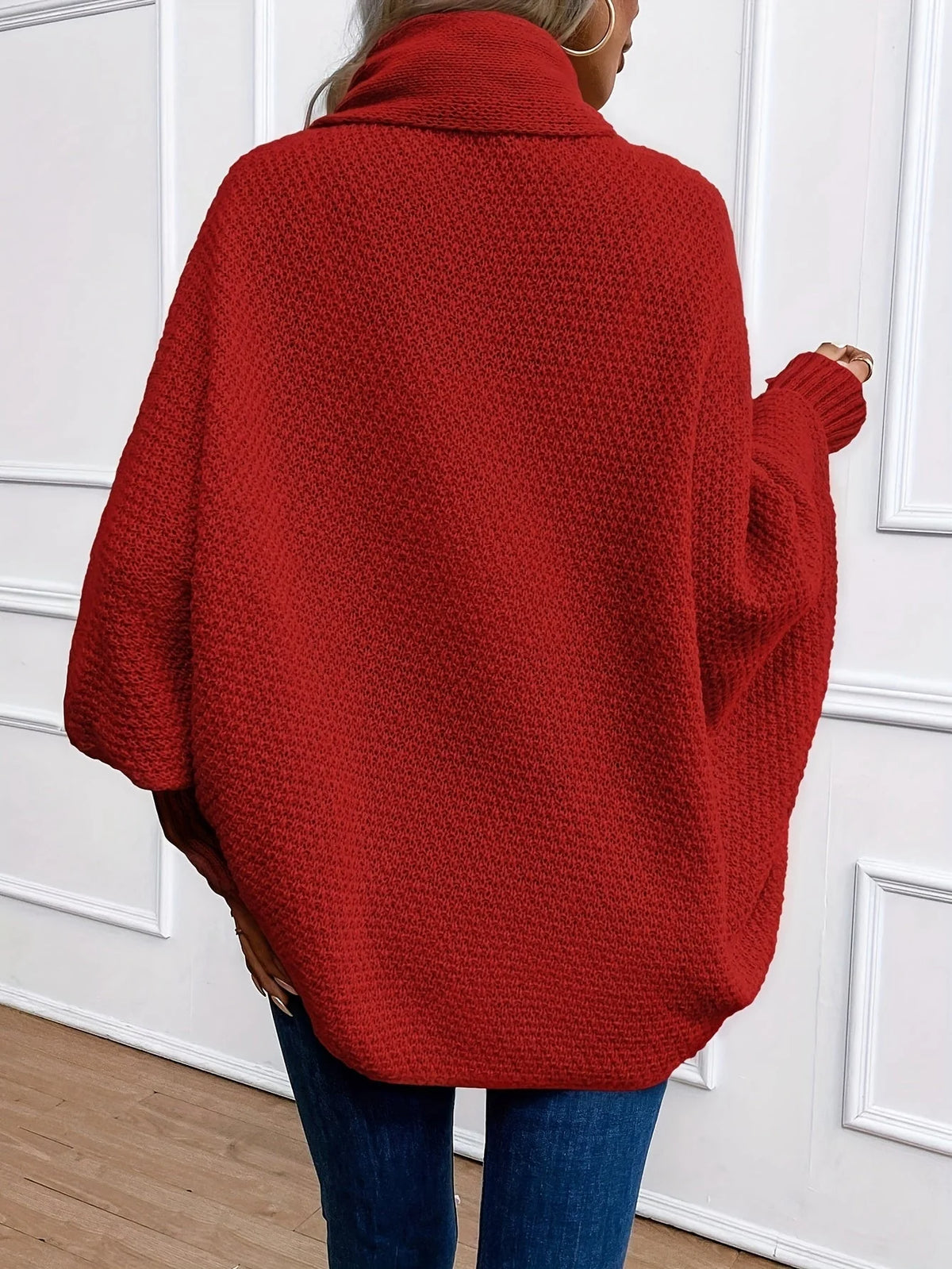 Harlow | Women's Knit Open-Front Oversized Cardigan