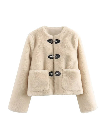 Harlow | Women's Oversized Button-Down Coat