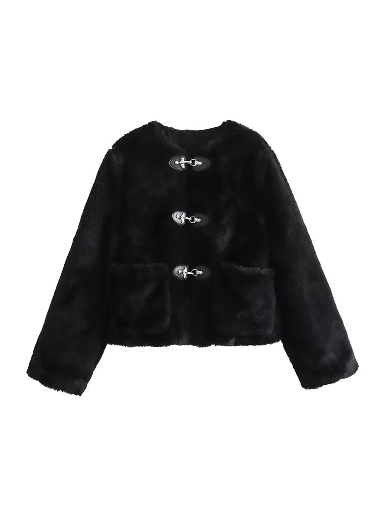 Harlow | Women's Oversized Button-Down Coat