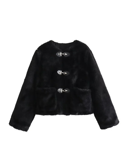 Harlow | Women's Oversized Button-Down Coat