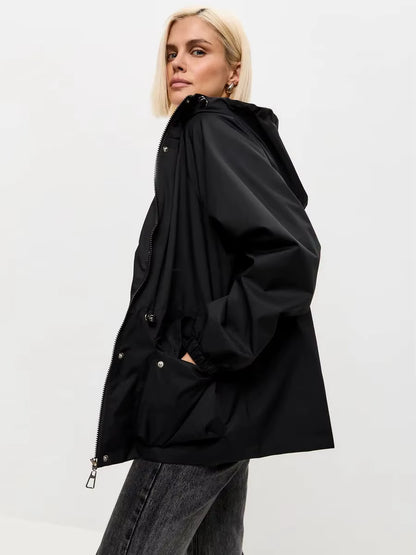 Harper | Women's Waterproof Hooded Windbreaker Jacket