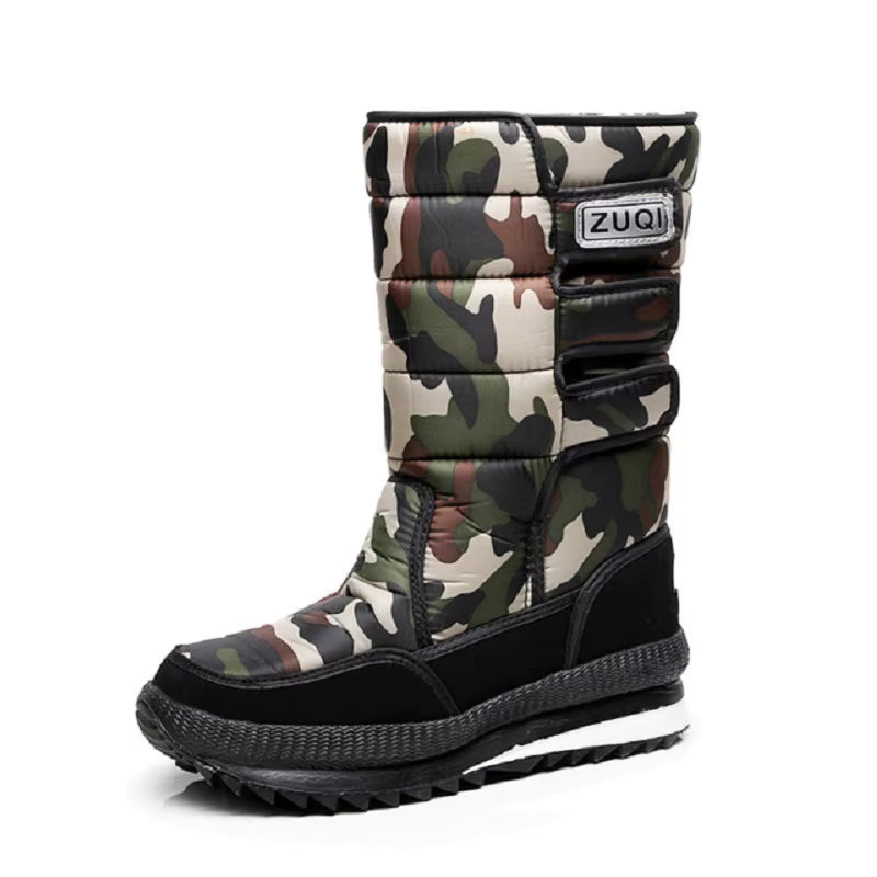 Hazel | Women's Faux Fur Platform Waterproof Snow Boots
