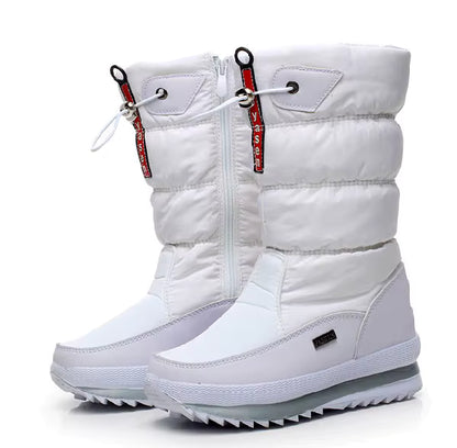 Hazel | Women's Faux Fur Platform Waterproof Snow Boots