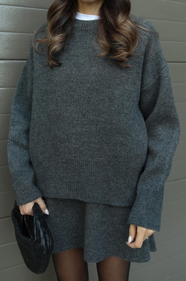 Hazel | Women's Knit Oversized Loungewear Set