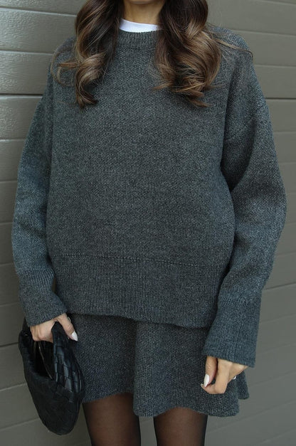 Hazel | Women's Knit Oversized Loungewear Set