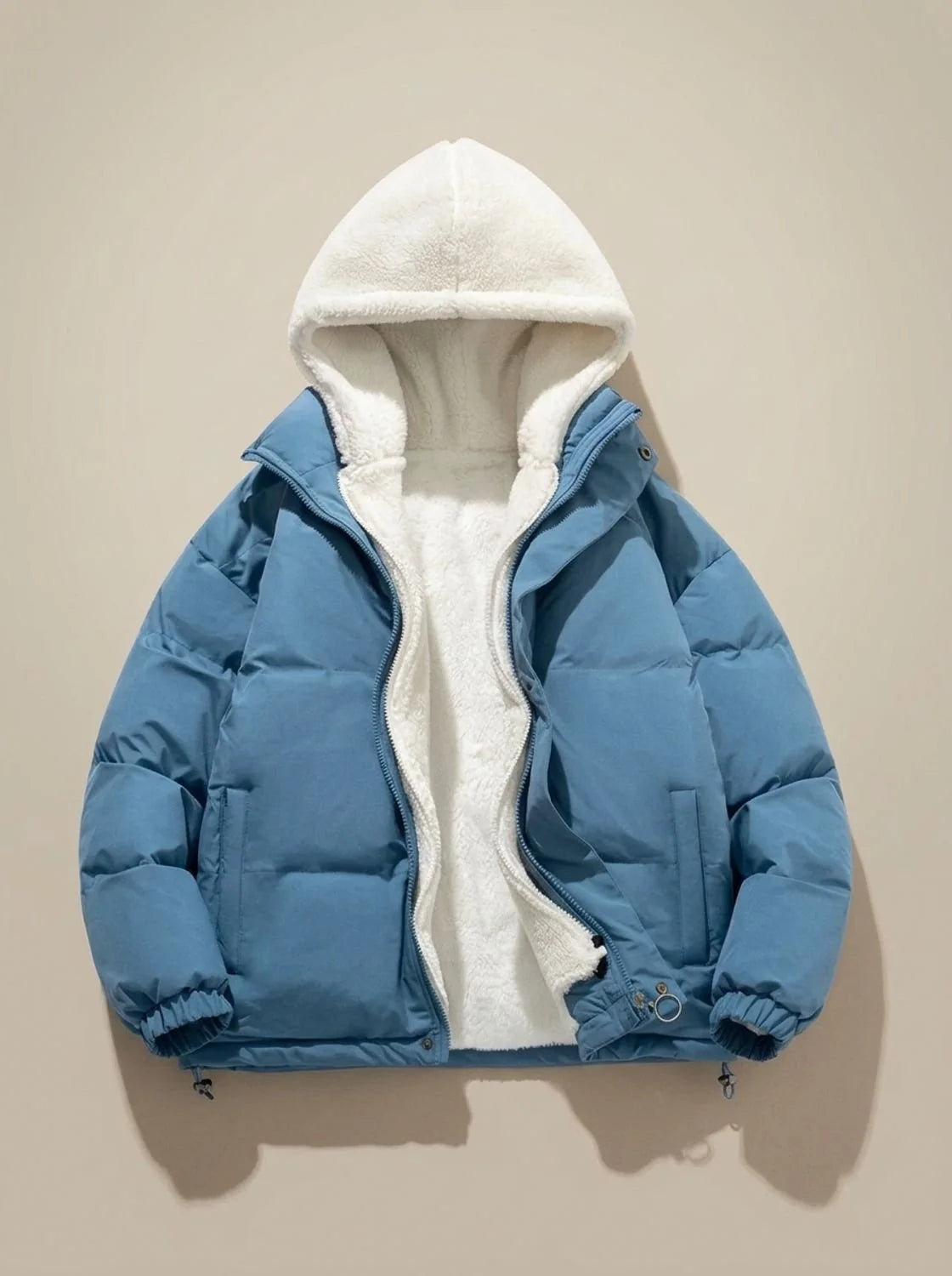 Hazel | Women's Sherpa-Lined Down Puffer Jacket with Hood
