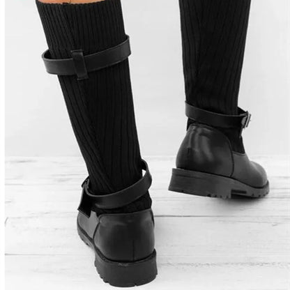 Hazel | Women's Warm Knit Slouch Boots