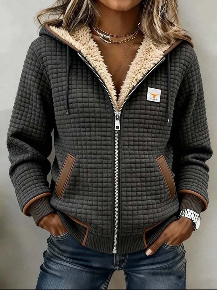 Ivy | Women's Sherpa-Lined Quilted Puffer Jacket