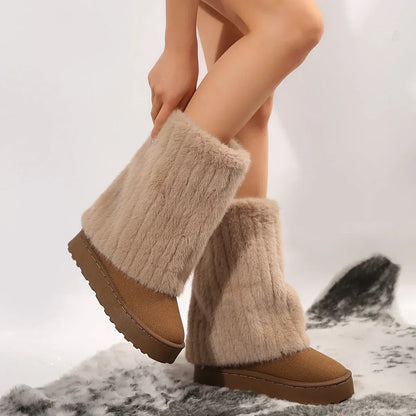 Ivy | Women's Teddy Tall Knee-High Boots
