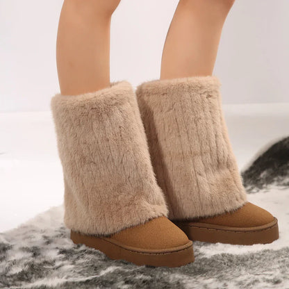 Ivy | Women's Teddy Tall Knee-High Boots