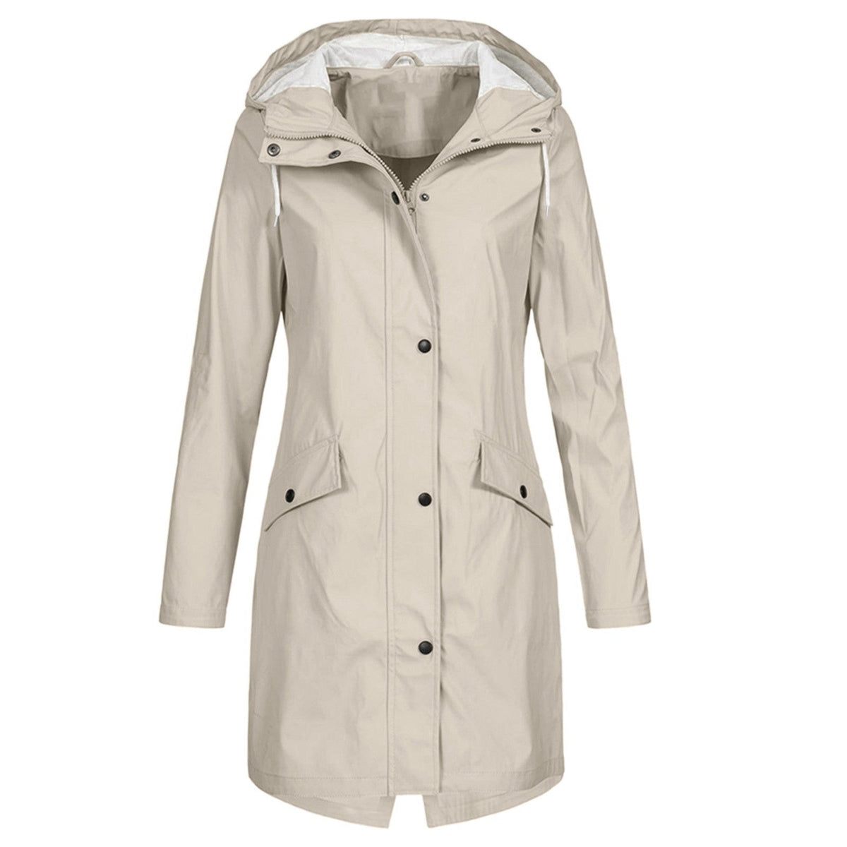 Maren | Women's Waterproof Longline Hooded Rain Jacket