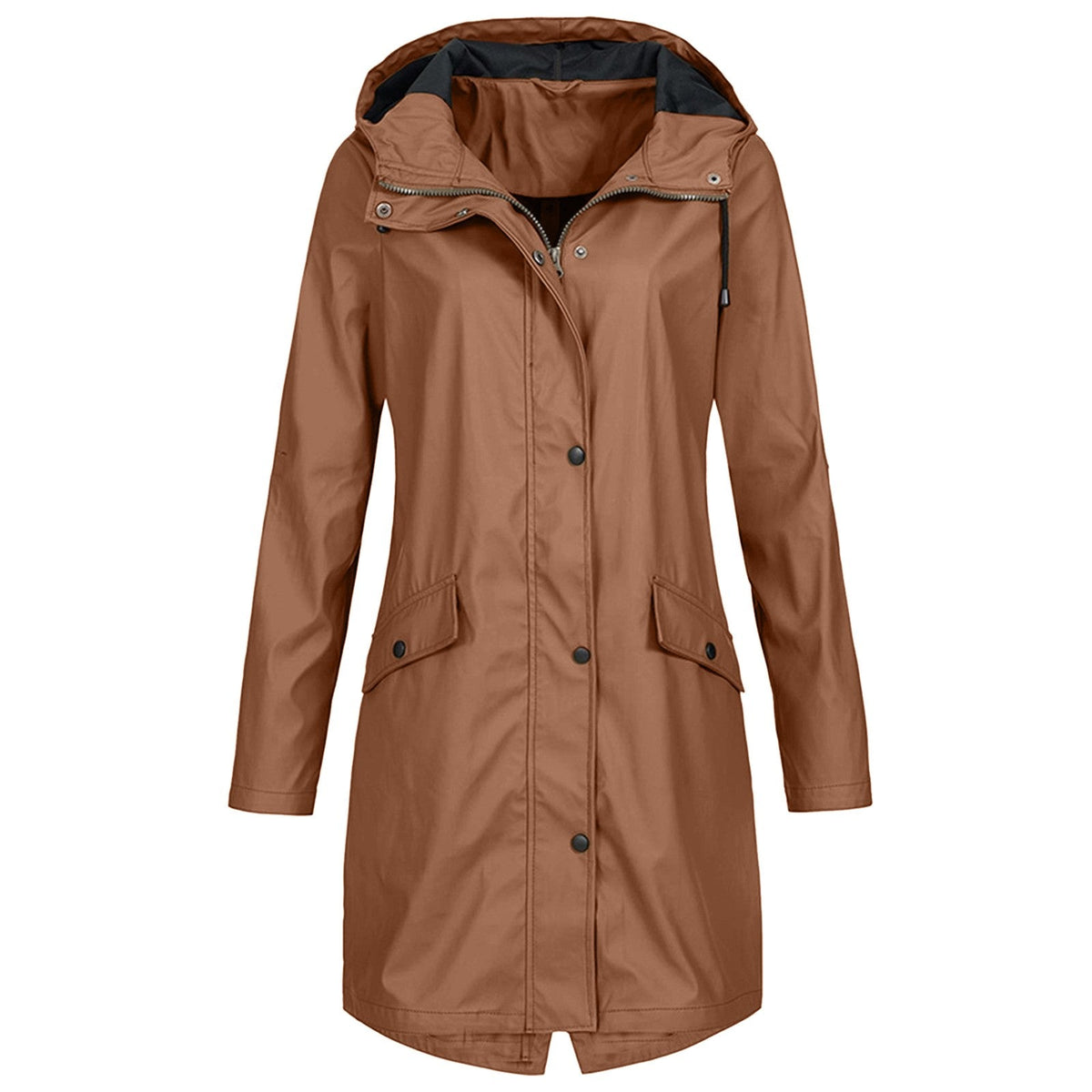 Maren | Women's Waterproof Longline Hooded Rain Jacket