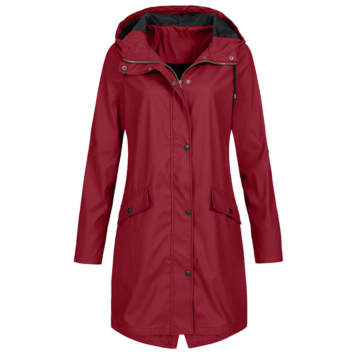 Maren | Women's Waterproof Longline Hooded Rain Jacket