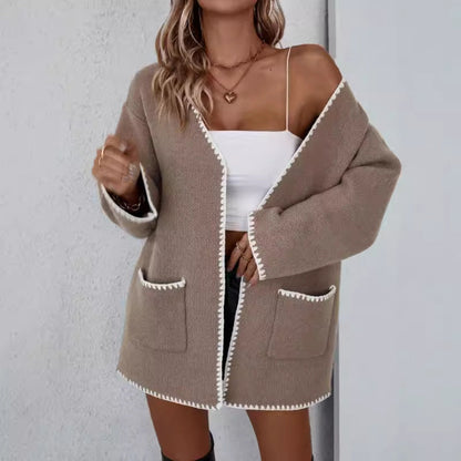 Marguerite | Women's Open Front Relaxed Cardigan Sweater
