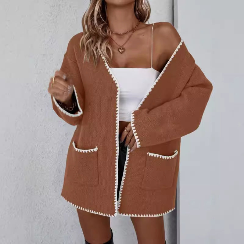 Marguerite | Women's Open Front Relaxed Cardigan Sweater