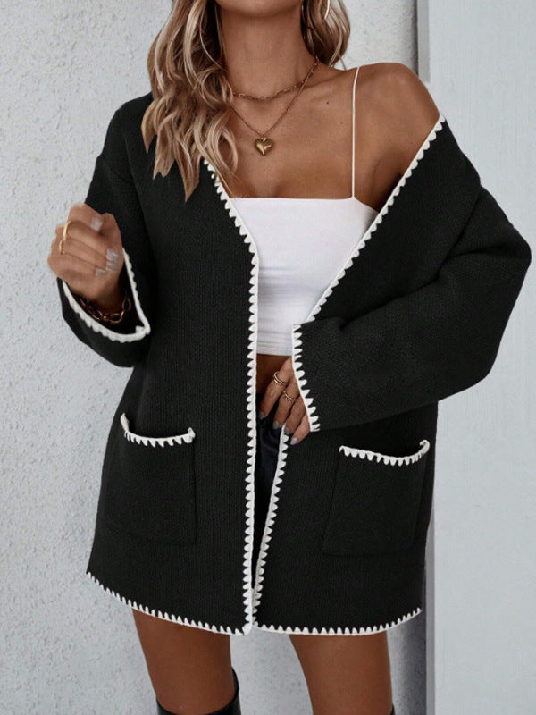 Marguerite | Women's Open Front Relaxed Cardigan Sweater