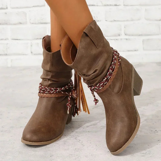 Mila | Women's Leather Western Boots