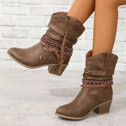 Mila | Women's Leather Western Boots