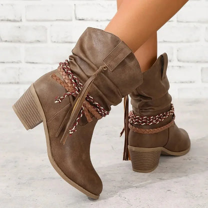 Mila | Women's Leather Western Boots