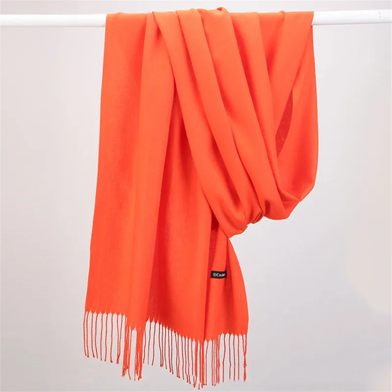 Mireille | Women's Soft Cashmere Long Winter Scarf