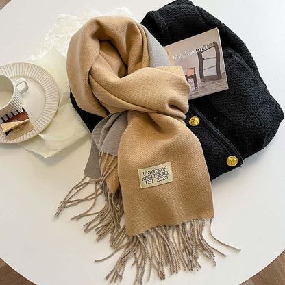 Noor | Women's Oversized Reversible Winter Scarf