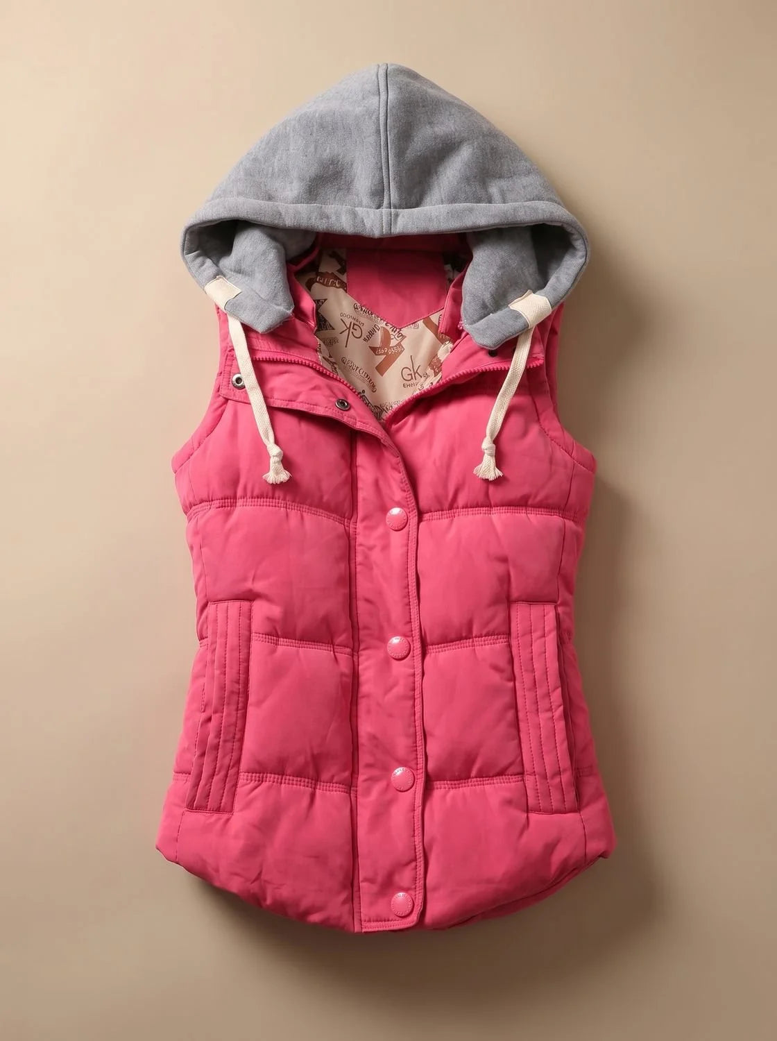 Nova | Women's Quilted Sleeveless Hooded Vest