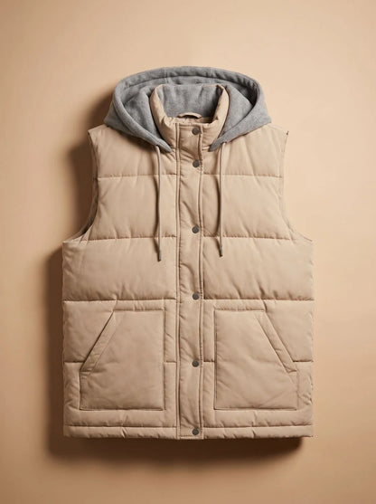 Nova | Women's Quilted Sleeveless Hooded Vest