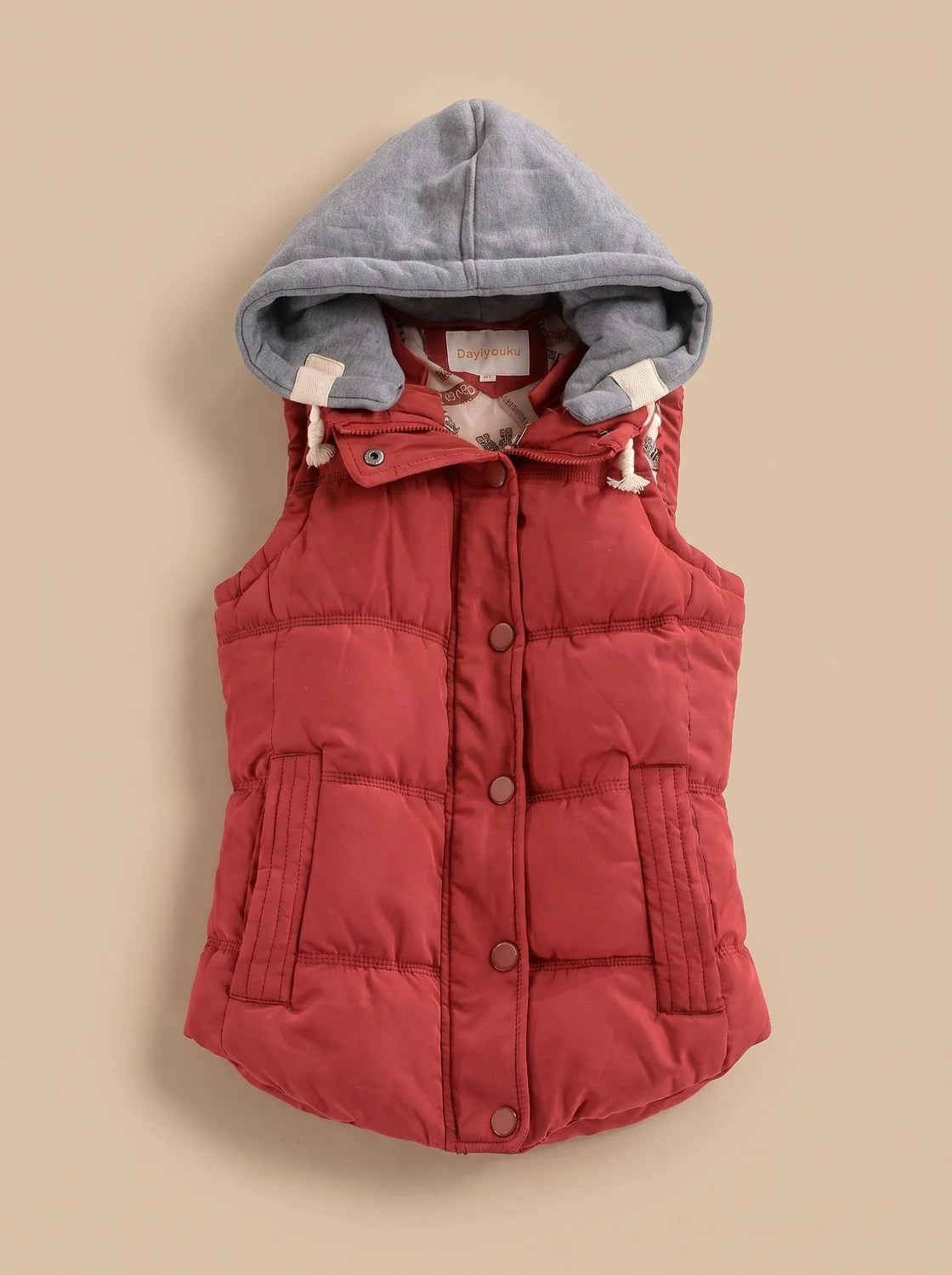 Nova | Women's Quilted Sleeveless Hooded Vest