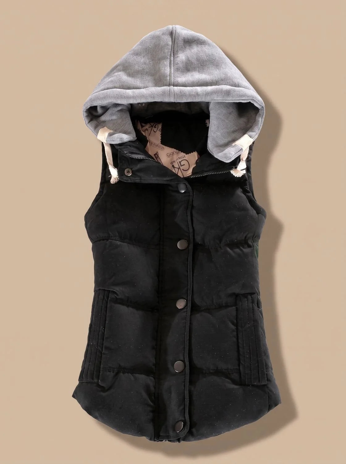 Nova | Women's Quilted Sleeveless Hooded Vest